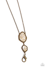 Load image into Gallery viewer, Paparazzi - Desert Darling Lanyard - Brass