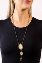 Load image into Gallery viewer, Paparazzi - Desert Darling Lanyard - Brass