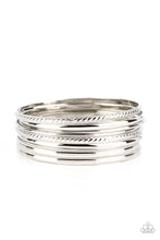Load image into Gallery viewer, Paparazzi - Stackable Shimmer - Silver