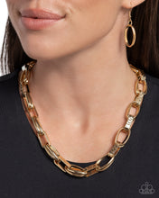 Load image into Gallery viewer, Paparazzi - Motley In Motion - Gold