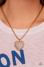 Load image into Gallery viewer, Paparazzi Heart - Gold