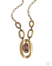Load image into Gallery viewer, Paparazzi - OVAL the Top - Brass
