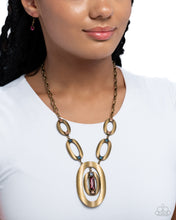 Load image into Gallery viewer, Paparazzi - OVAL the Top - Brass