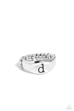 Load image into Gallery viewer, Paparazzi - Monogram Memento - Silver - D