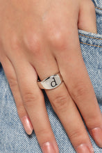 Load image into Gallery viewer, Paparazzi - Monogram Memento - Silver - D