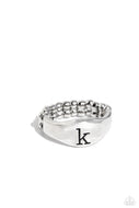 Paparazzi - Monogram Memento - Silver - K