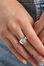 Load image into Gallery viewer, Paparazzi - Monogram Memento - Silver - K
