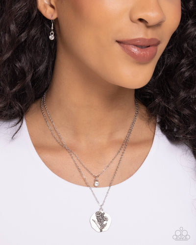 Paparazzi - Birthstone Beauty - White