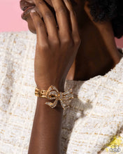 Load image into Gallery viewer, Paparazzi - Its All A-BOW-t Me - Gold
