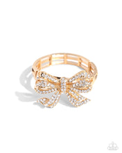 Load image into Gallery viewer, Paparazzi - Its All A-BOW-t Me - Gold