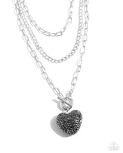 Load image into Gallery viewer, Paparazzi - HEART Gallery - Silver