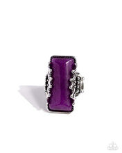 Load image into Gallery viewer, Paparazzi - Scalloped Stone - Purple