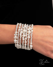 Load image into Gallery viewer, Paparazzi - Sentimental Value - White - 2024 Zi Bracelet