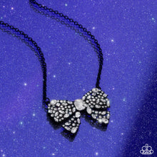 Load image into Gallery viewer, Paparazzi - Bewitching Bow - Black