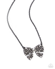 Load image into Gallery viewer, Paparazzi - Bewitching Bow - Black