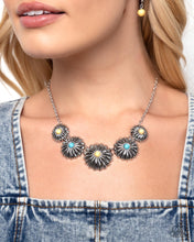 Load image into Gallery viewer, Paparazzi - Palm Tree Promenade Necklace/Palm Tree Promise Earrings Set