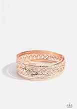 Load image into Gallery viewer, Paparazzi - Stockpiled Shimmer - Rose Gold