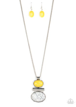 Load image into Gallery viewer, Finding Balance - Yellow Necklace Set
