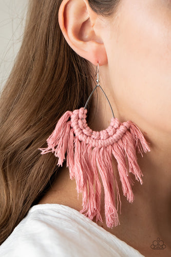 Wanna Piece Of MACRAME? - Pink