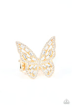 Load image into Gallery viewer, Paparazzi - Flauntable Flutter - Gold