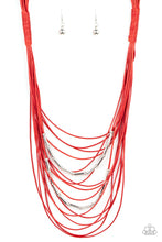 Load image into Gallery viewer, Paparazzi - Nice CORD-ination - Red