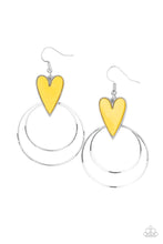 Load image into Gallery viewer, Paparazzi - Happily Ever Hearts - Yellow