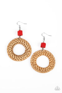 Paparazzi - Wildly Wicker - Red