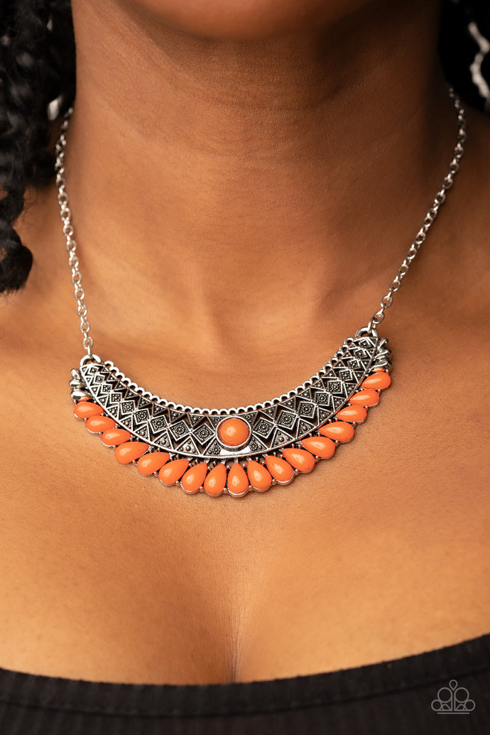 Paparazzi - Abundantly Aztec - Orange