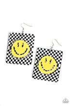 Load image into Gallery viewer, Paparazzi - Cheeky Checkerboard - Yellow