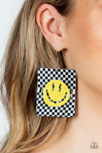 Load image into Gallery viewer, Paparazzi - Cheeky Checkerboard - Yellow