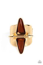 Load image into Gallery viewer, Paparazzi - Combustible Compass - Brown