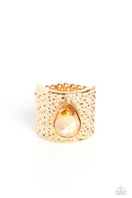 Load image into Gallery viewer, Paparazzi - Singed Shape - Gold