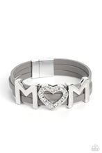 Load image into Gallery viewer, Paparazzi - Heart of Mom - Silver