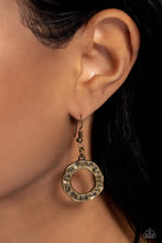 Load image into Gallery viewer, Paparazzi - Rounded Redux - Brass