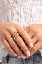 Load image into Gallery viewer, Paparazzi - Corded Command - Gold