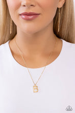 Load image into Gallery viewer, Paparazzi Leave Your Initials - Gold - B