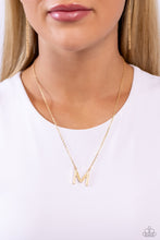 Load image into Gallery viewer, Paparazzi - Leave Your Initials - Gold - M