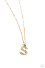Load image into Gallery viewer, Paparazzi - Leave Your Initials - Gold - S
