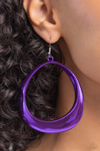 Load image into Gallery viewer, Paparazzi - Asymmetrical Action - Purple