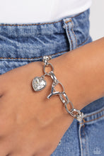 Load image into Gallery viewer, Paparazzi - Guess Now Its INITIAL - White - Y