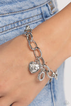 Load image into Gallery viewer, Paparazzi - Guess Now Its INITIAL - White - O