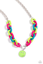 Load image into Gallery viewer, Speed SMILE Necklace - Go the Extra SMILE Bracelet - Green