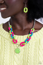 Load image into Gallery viewer, Speed SMILE Necklace - Go the Extra SMILE Bracelet - Green