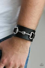 Load image into Gallery viewer, Paparazzi - Biker Band - Black