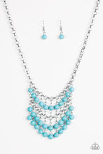 Load image into Gallery viewer, Paparazzi Jurassic Park Party - Blue Necklace Set