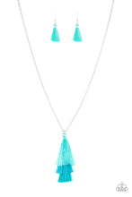 Load image into Gallery viewer, Paparazzi - Triple The Tassel - Blue