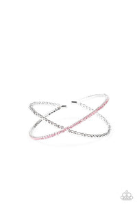 Paparazzi Chicly Crisscrossed - Pink