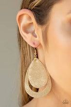Load image into Gallery viewer, Fiery Firework - Gold Earrings