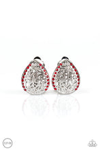 Load image into Gallery viewer, Garden Date - Red Earrings