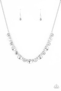Girl's Gotta Glow - White Necklace Set